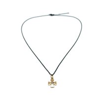 Collana Breda Gioielli in Acciaio Diamante 0.05 Ct C11-19RW ACC-ORO R - C11-19RW ACC-ORO R
